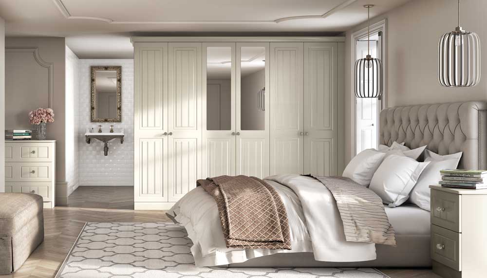 The main benefits for fitted wardrobes compared to free standing units